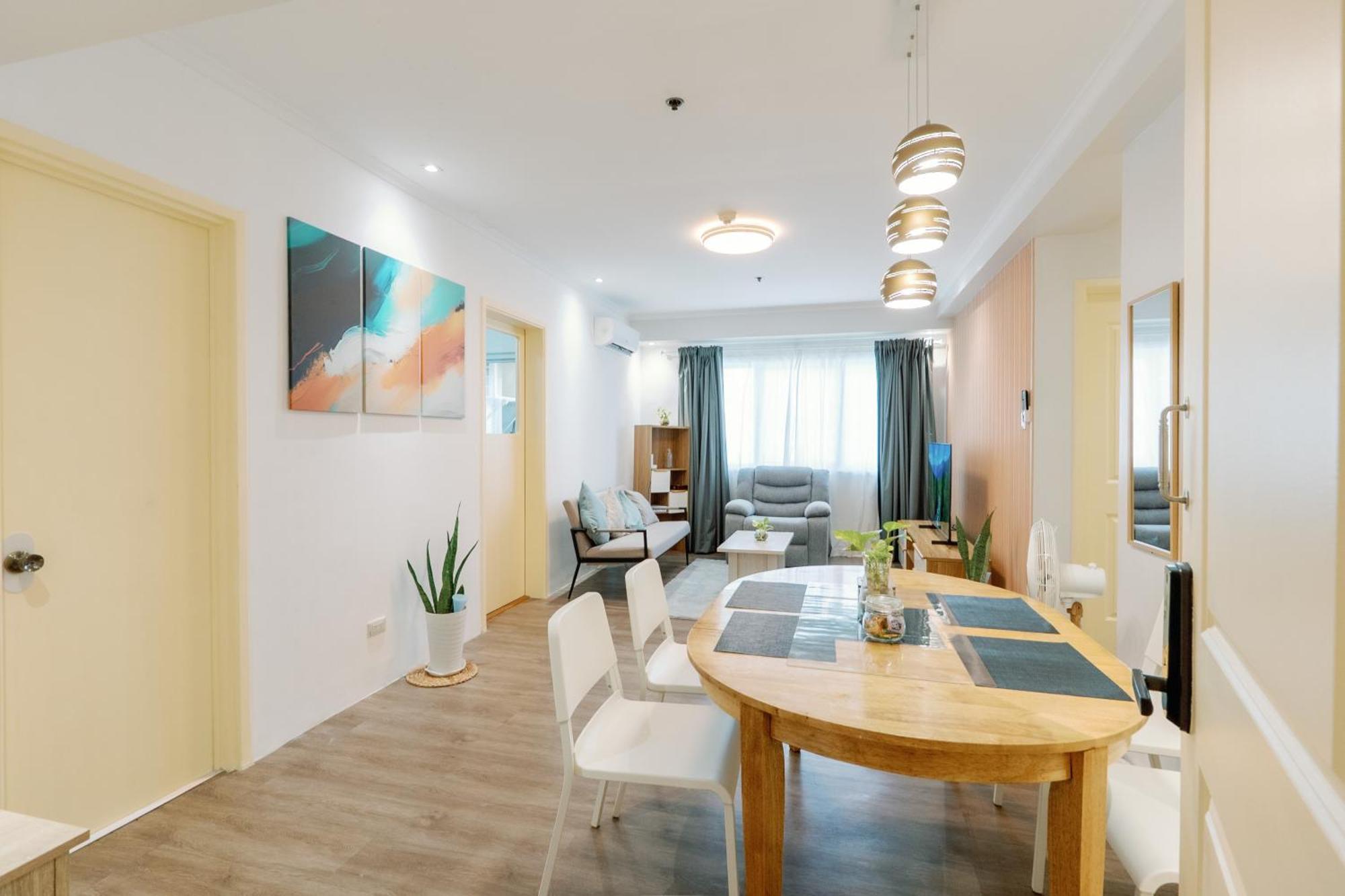 Cozy 2-Bedroom At South Of Market Soma Bgc Near Sm Aura, Market! Market! & Bonifacio High Street Taguig Ngoại thất bức ảnh